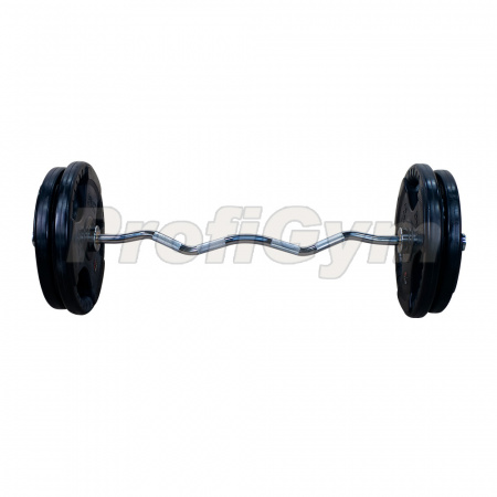 Штанга тренировочная ProfiGym W-образная 90 кг
