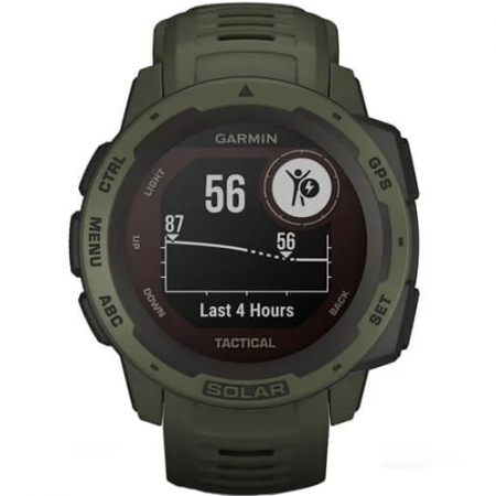 Часы для спорта Garmin Instinct Solar Tactical Moss