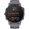 Часы для спорта Garmin Fenix 6S Pro Solar Amethyst Steel Shale Grey