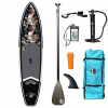 Надувная доска для sup серфинга iBoard Pro 12'6 Black