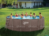 Каркасный бассейн Summer Escapes круглый 488х132 см (лестница+тент), Р20-1652-Z