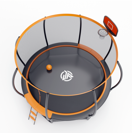 Батут Jump Power 14 ft Pro Inside Basket Orange