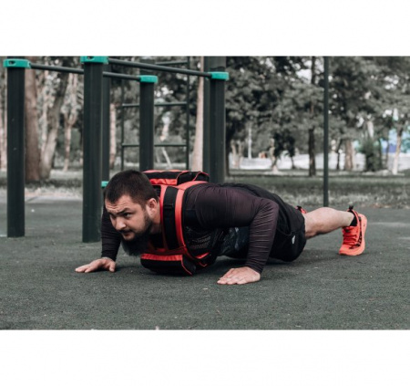 Жилет-утяжелитель Hard Training Diko Filippov 18кг (красный)