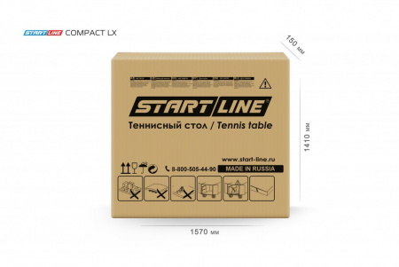 Стол теннисный Start Line Compact LX Black