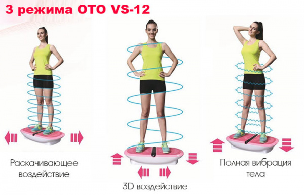Вибрационная платформа Oto Vibro Swing VS-12