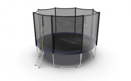 Батут с внешней сеткой Evo Jump External 12ft (Blue)