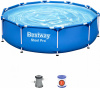 Каркасный бассейн Bestway Steel Pro Max 5612E (396x84, с фильтр-насосом)
