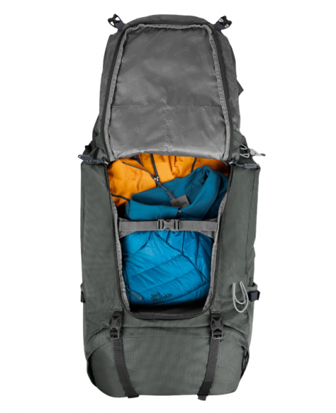 Рюкзак женский Jack Wolfskin Denali 65+10 Slate Green
