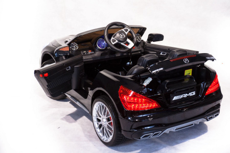 Электромобиль Mercedes-Benz SL65 Черный (краска)
