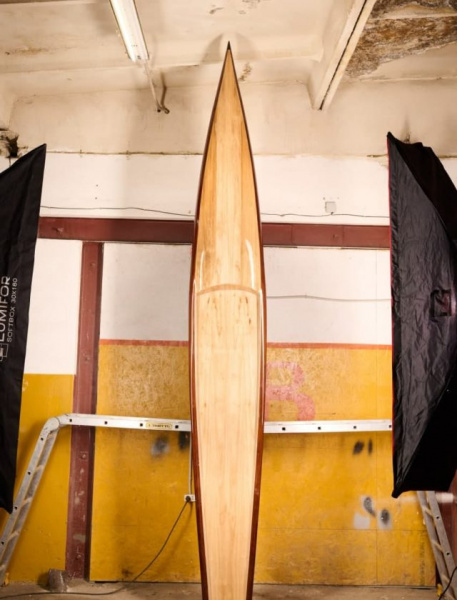 Деревянный Sup Ayrton 14′0" X 23" Mitrich Boats&boards