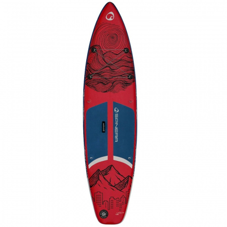 Sup-доска надувная с веслом для туризма Spinera Light 11'2" Bordeaux Red Sl Ult S23