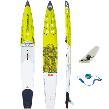 Жесткая Доска Sup Комплект Aztron Lightspeed Carbon Race Flat Water 14'0"