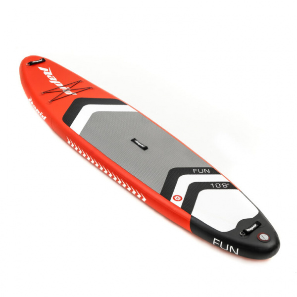 Надувная Sup доска 2021 Isup Rapid Fun Red 10'8" X 31" с веслом