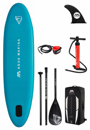 Надувная Sup доска Aquamarina Vapor 10′4" X 31" с веслом