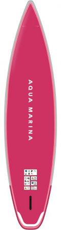 Sup-доска надувная с веслом для туризма Aqua Marina Coral Touring (raspberry) 11'6" S23
