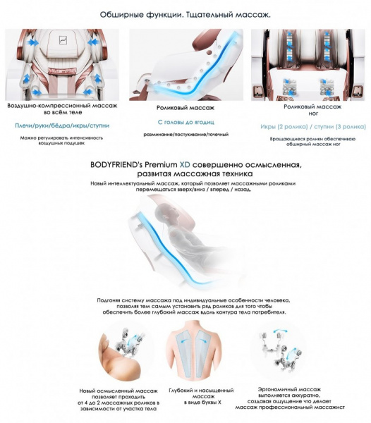 Массажное кресло BodyFriend Phantom II