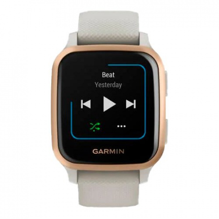 Часы для спорта Garmin Venu Sq Music Sand