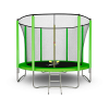Батут Arland 12ft с внутренней страховочной сеткой и лестницей (Light green)
