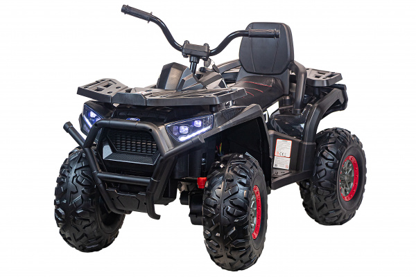Детский электроквадроцикл Qwatro XMX607 4х4 Карбон (краска)