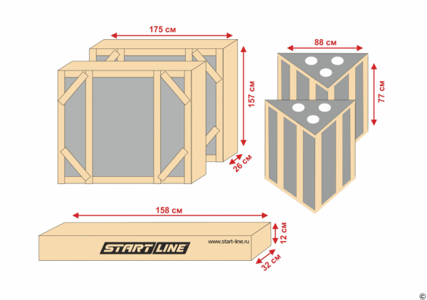 Теннисный стол Start Line City Power Outdoor