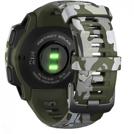 Часы для спорта Garmin Instinct Solar Camo Graphite