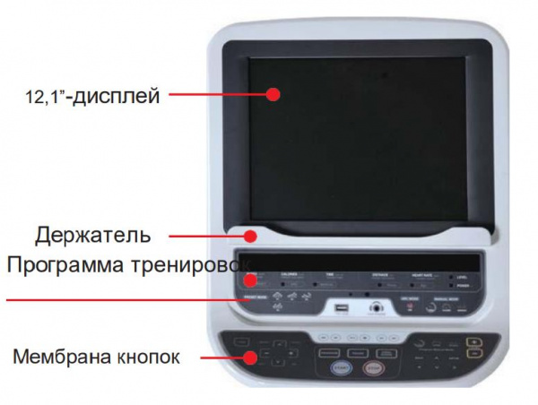Велотренажер Multipower горизонтальный R500T