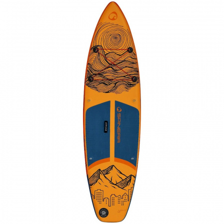 Sup-доска надувная с веслом для туризма Spinera Light 10'6" Strong Orange Sl Ult S23