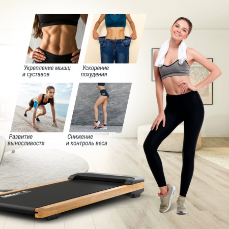 Беговая дорожка Unix Fit Wood Way 3.0