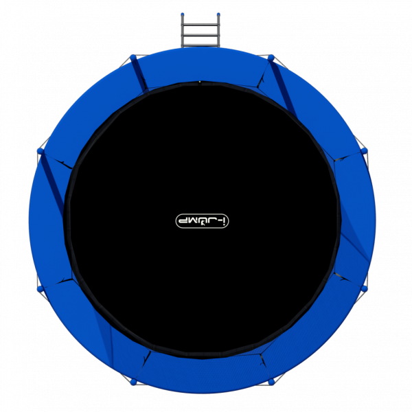 Комплект батут i-Jump 12ft (3.6м) с защитной сетью и лестницей
