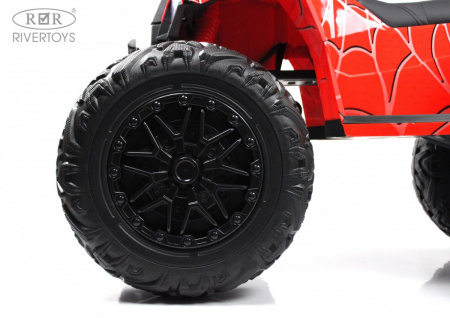 Детский электроквадроцикл A111AA 4WD Красный Spider