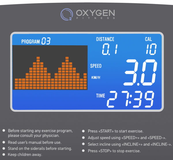 Беговая дорожка Oxygen Riviera III ML