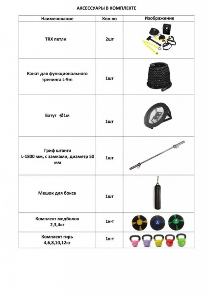 Многофункциональная станция Fitex Pro FTX-CF360-K