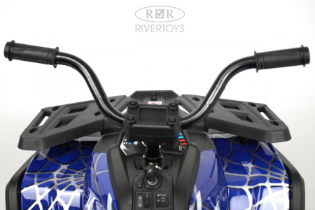 Детский электроквадроцикл H999HH Синий Spider