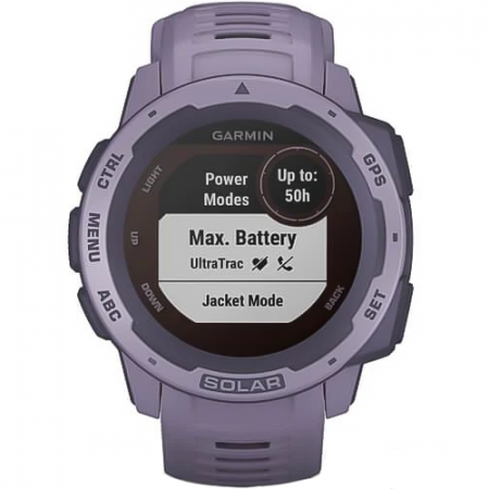 Часы для спорта Garmin Instinct Solar Orchid