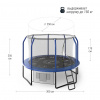 Батут Unixline Supreme Game 10 ft (blue)