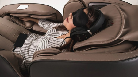 Массажное кресло Casada AlphaSonic 2 Cream Brown