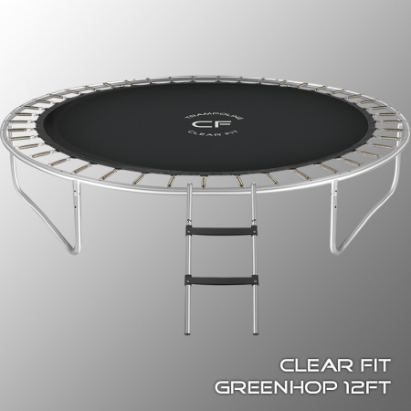 Батут Clear Fit GreenHop 12Ft