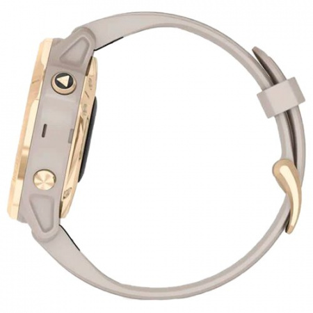 Часы для спорта Garmin Fenix 6S Pro Solar Light Gold Sand