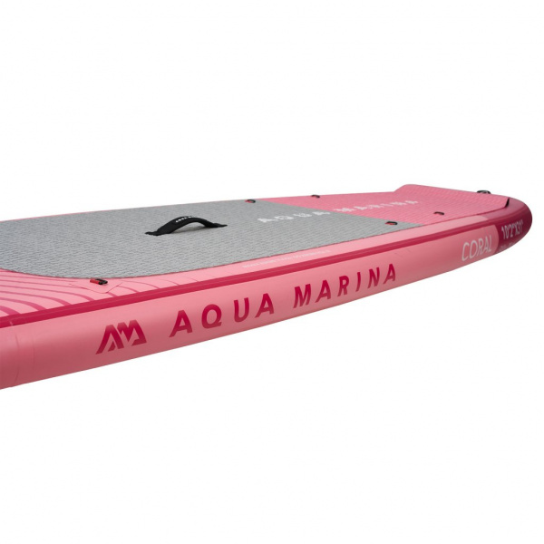 Sup-доска надувная с веслом Aqua Marina Coral (raspberry) 10'2" S23