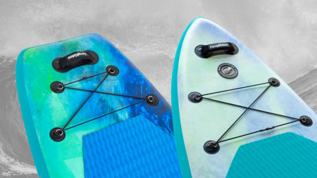 Надувная Sup доска Easy Rider Trip Aqua 10'6" X 34"