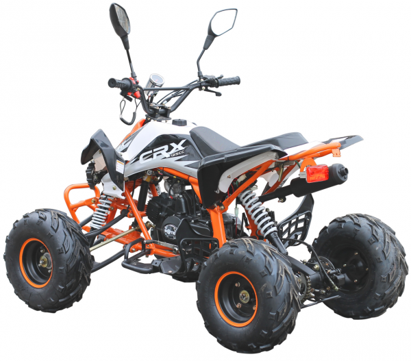 Квадроцикл Motax ATV T-Rex-LUX 125 Бело-оранжевый