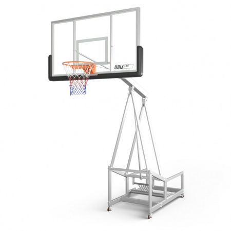 Баскетбольная стойка Unix Line B-Stand-PC 72"x42" R45 H120-305 см