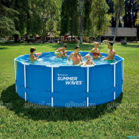 Каркасный бассейн Summer Waves круглый 365х122 см, P20012480