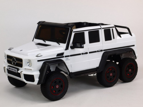 Электромобиль Mercedes-Benz G63 6x6 4WD Белый