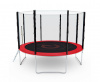 Батут с сеткой DFC Pelpo 12ft с лестницей, Red
