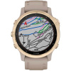 Часы для спорта Garmin Fenix 6S Pro Solar Light Gold Sand