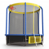 Батут Perfexo, 12FT, 366 см с сеткой, лестницей, баскетбольным кольцом и сумкой для обуви