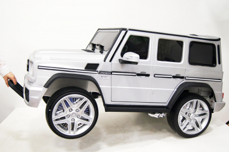 Электромобиль Mercedes Benz G65 AMG Серый глянец