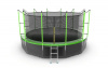 Батут с внутренней сеткой Evo Jump Internal 16ft (Green) + нижняя сеть