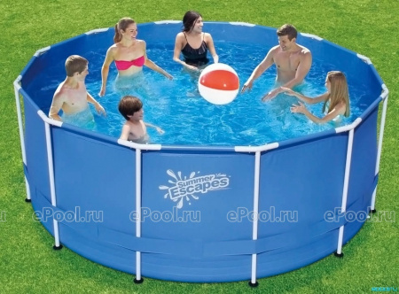 Каркасный бассейн Summer Escapes круглый 366х132 см, Р20-1252